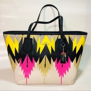 Rare Coach Aztec Festival Tote